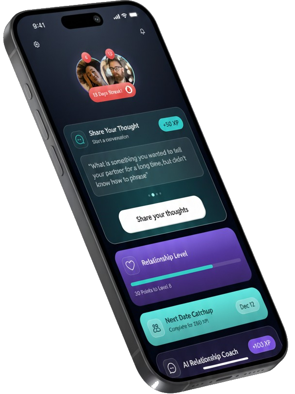Couples Analytics Home Screen